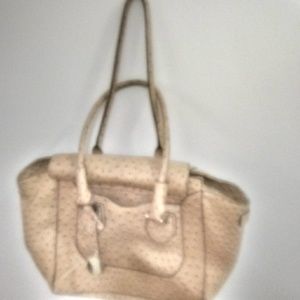 London fog Bag leather beige
